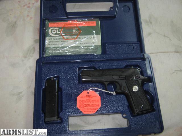 colt government pocketlite .380 manual
