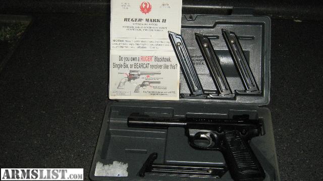 ruger22 mark11 target rifle owners manual