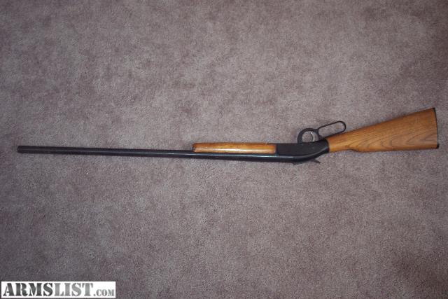 ithaca single shot lever action shotgun